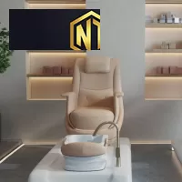 GHẾ LÀM NAILS CÓ BỒN NGÂM CHÂN PHONG CÁCH ĐƠN GIẢN - GN06